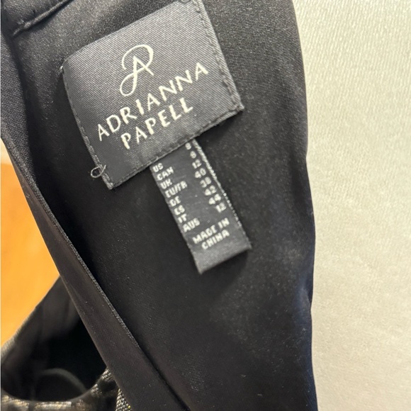 Adrianna Pappel Mock Neck Sleeveless Cocktail Dress - Picture 8 of 12